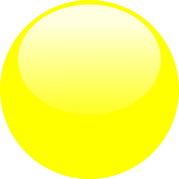 Abstract Yellow Circle Graphic PNG