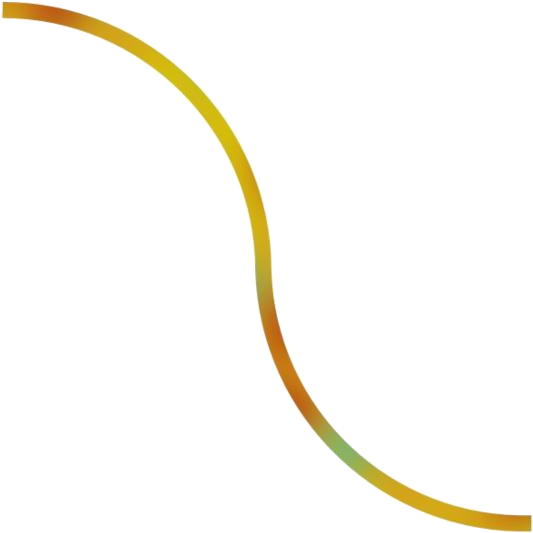 Abstract Yellow Curve PNG
