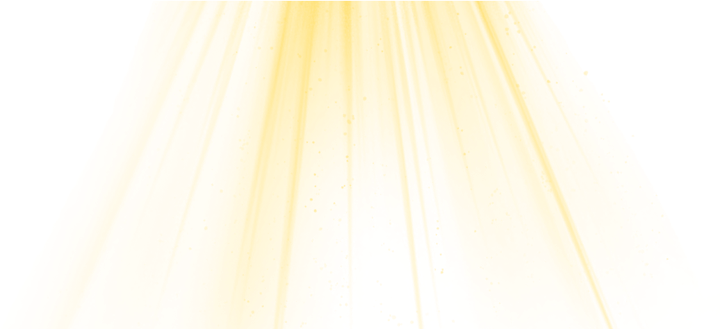 Abstract Yellow Light Beams Background PNG