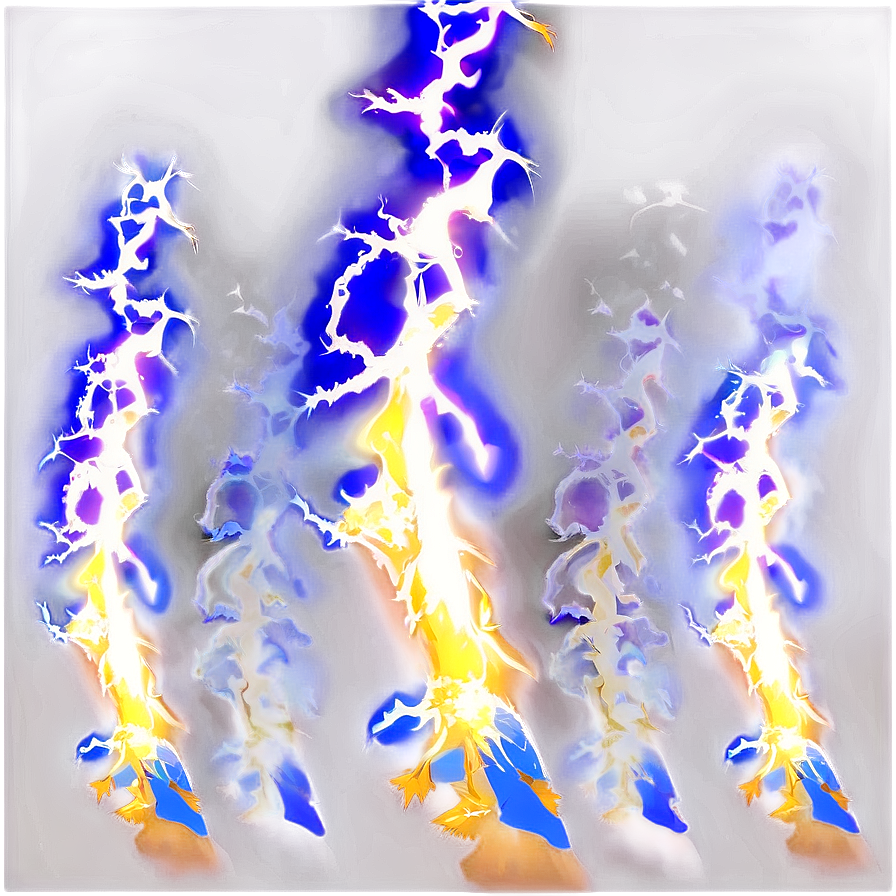 Abstract Yellow Lightning Png Uar PNG