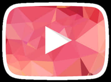Abstract You Tube Play Button PNG
