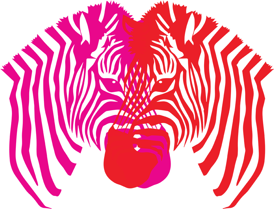 Abstract Zebra Artwork.png PNG