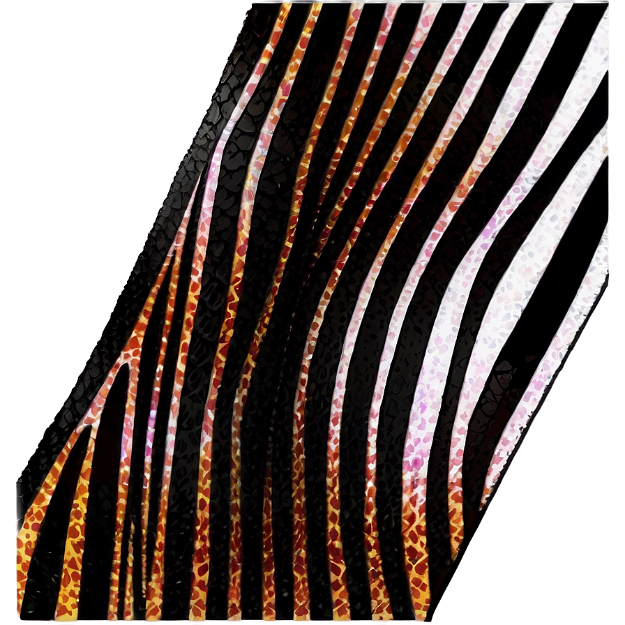 Abstract Zebra Print Design Png Dmd PNG