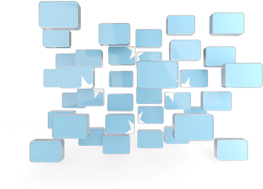 Abstract3 D Flowchart Blocks PNG