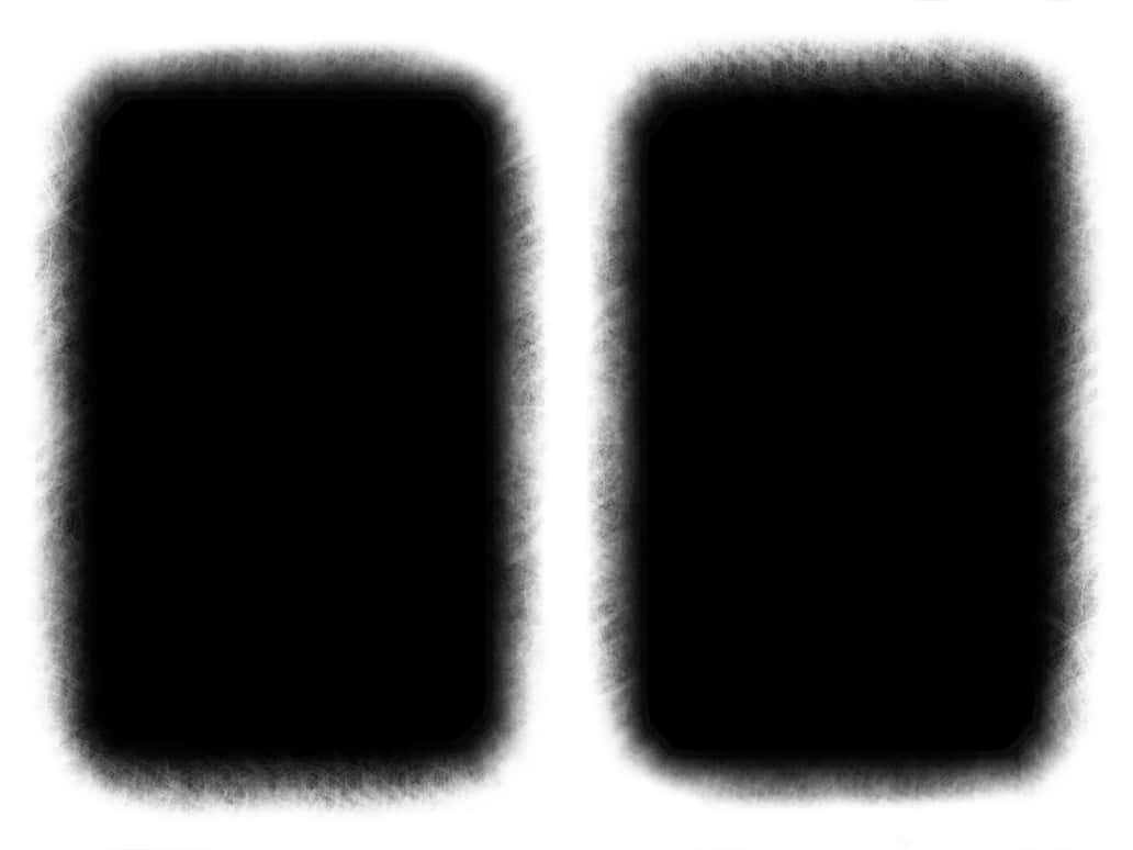 Abstract_ Black_ Squares_with_ Soft_ Edges PNG