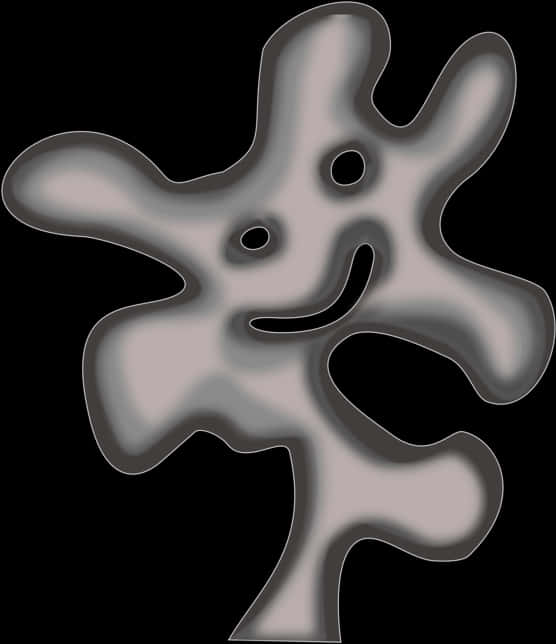 Abstract_ Black_and_ Gray_ Forms PNG