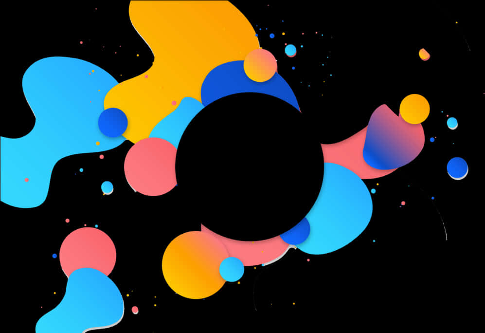 Abstract_ Colorful_ Blobs_ Background PNG