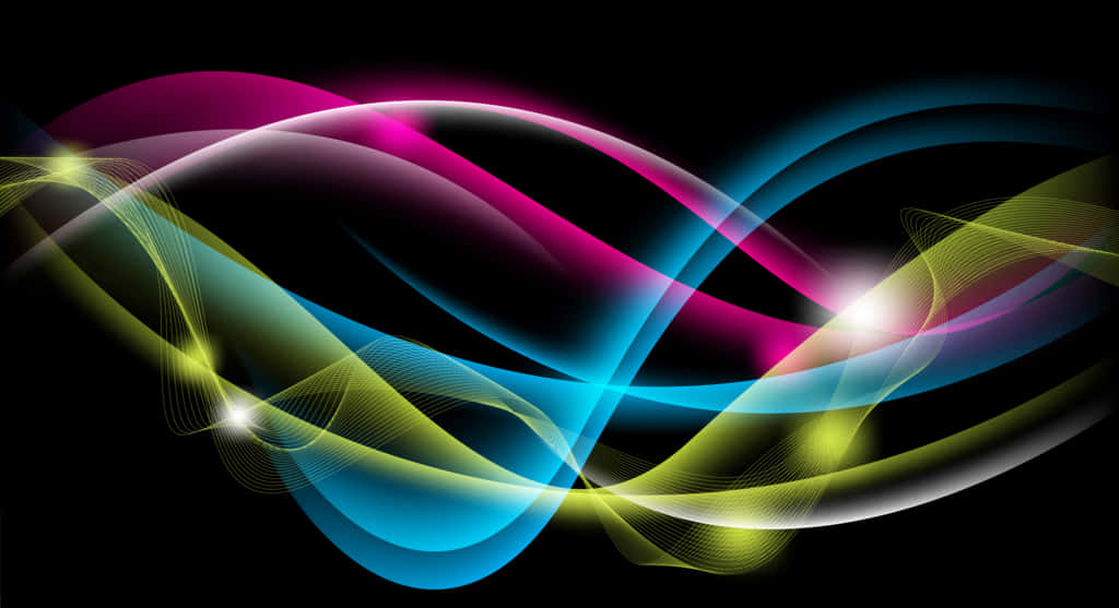 Abstract_ Colorful_ Wave_ Background PNG