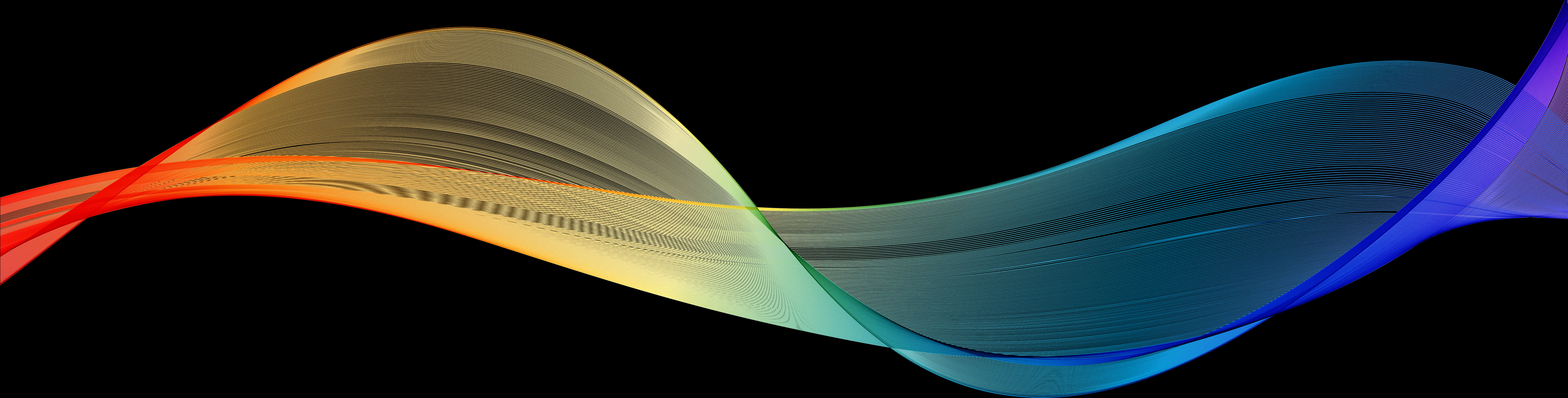 Abstract_ Colorful_ Wave_ Design PNG