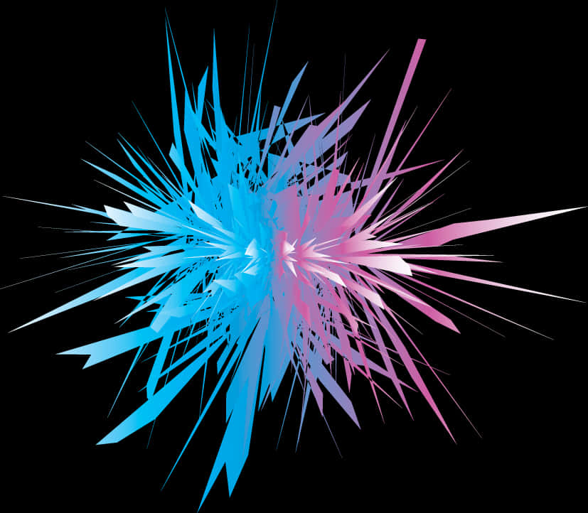 Abstract_ Electric_ Explosion_ Art PNG