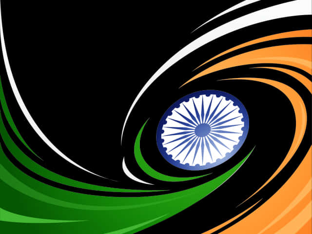 Abstract_ Indian_ Flag_ Design PNG