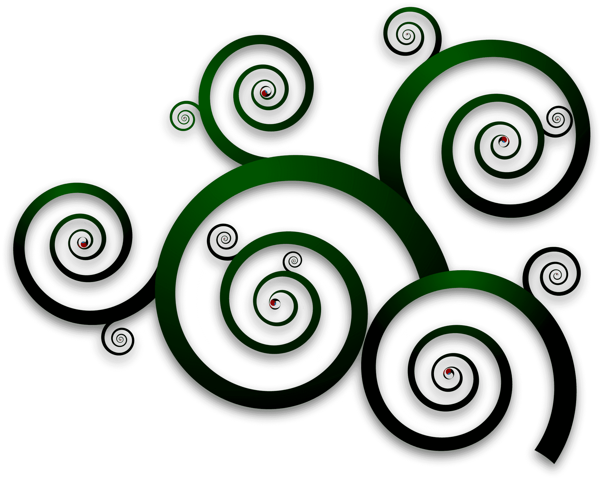 Abstract_ Spiral_ Curves PNG