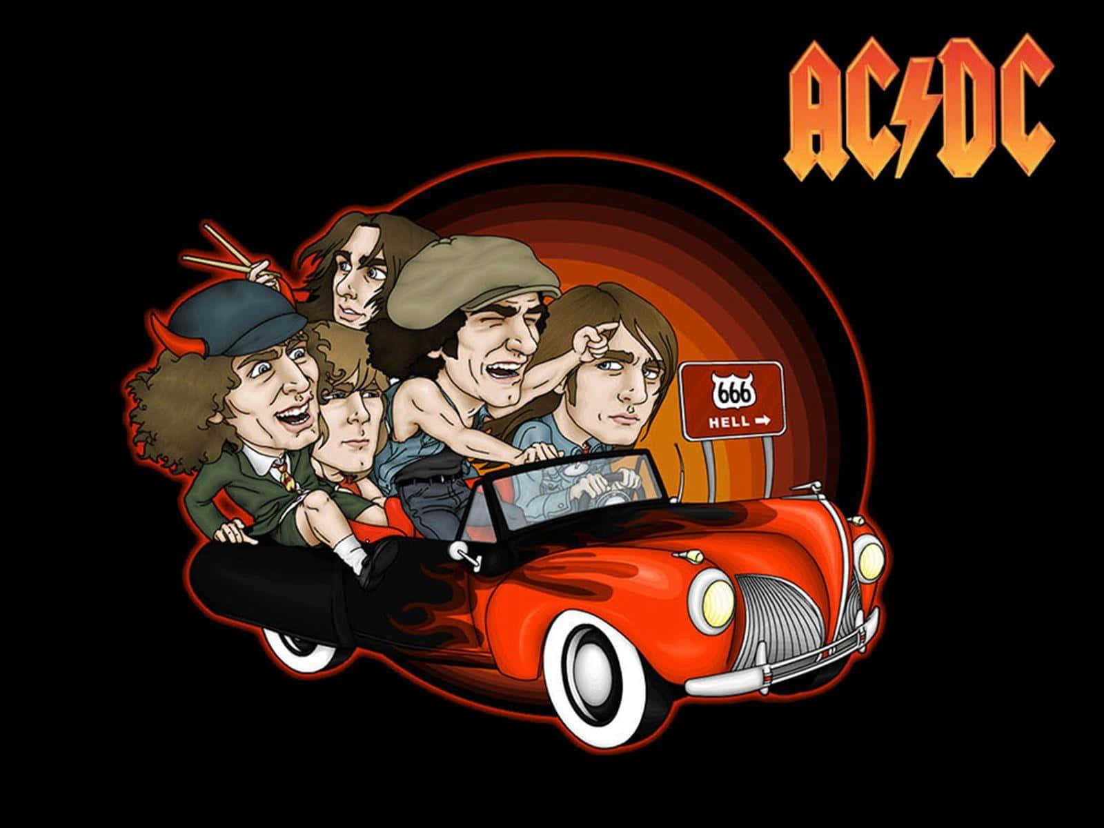 Rock Legends Ac Dc Wallpaper