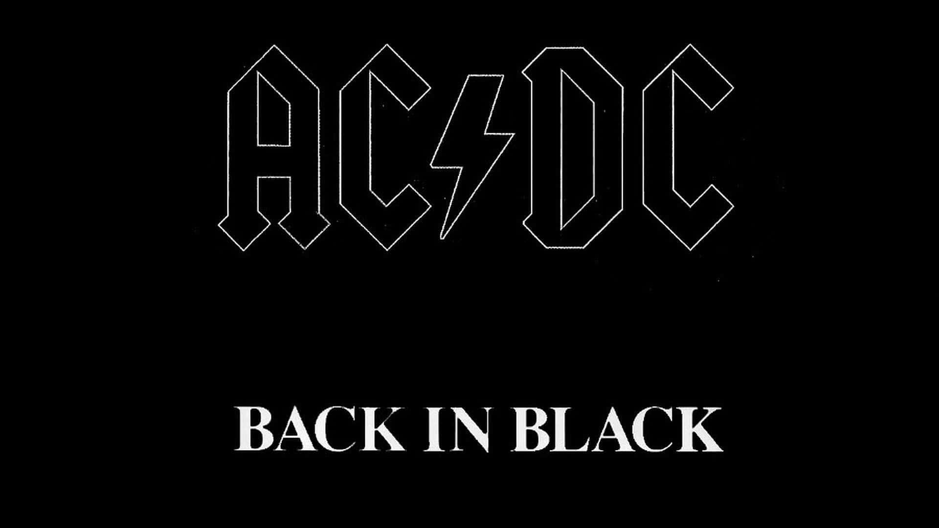 Step Into The Red, White and Black of AC/DC's World Wallpaper