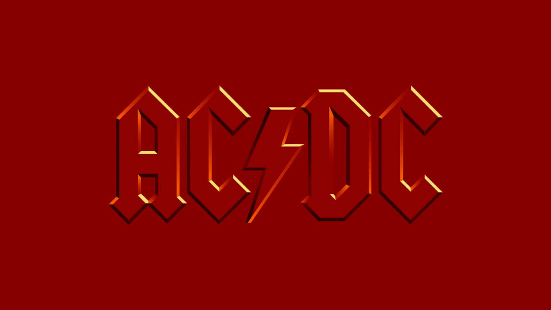 Iconic AC/DC Band in Action on Stage Wallpaper