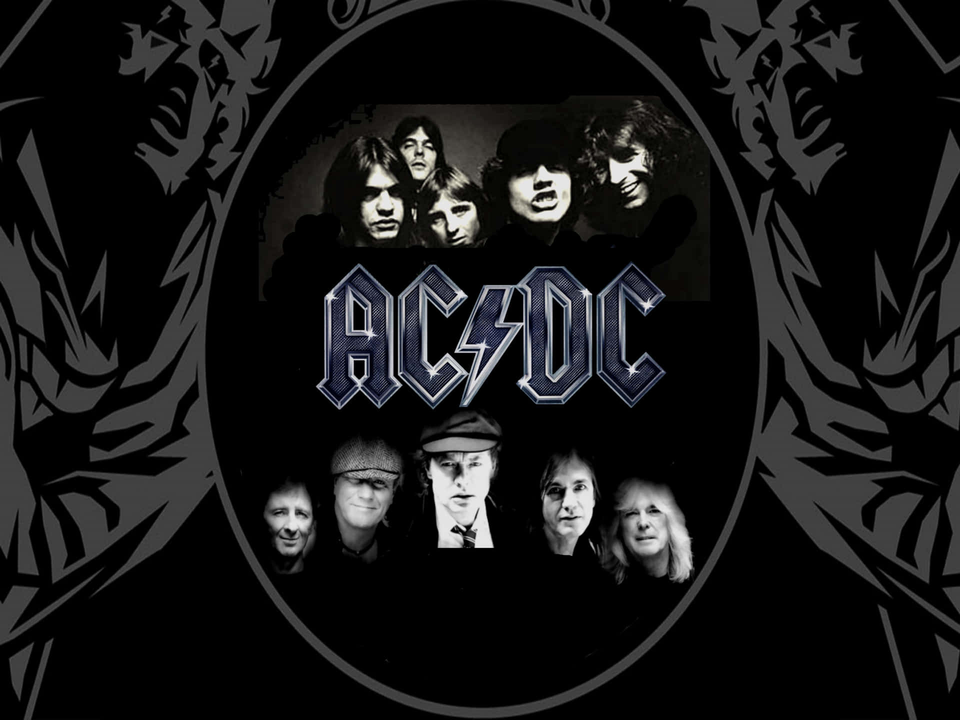 Rock icons, AC/DC electrify the world with their legendary music Wallpaper