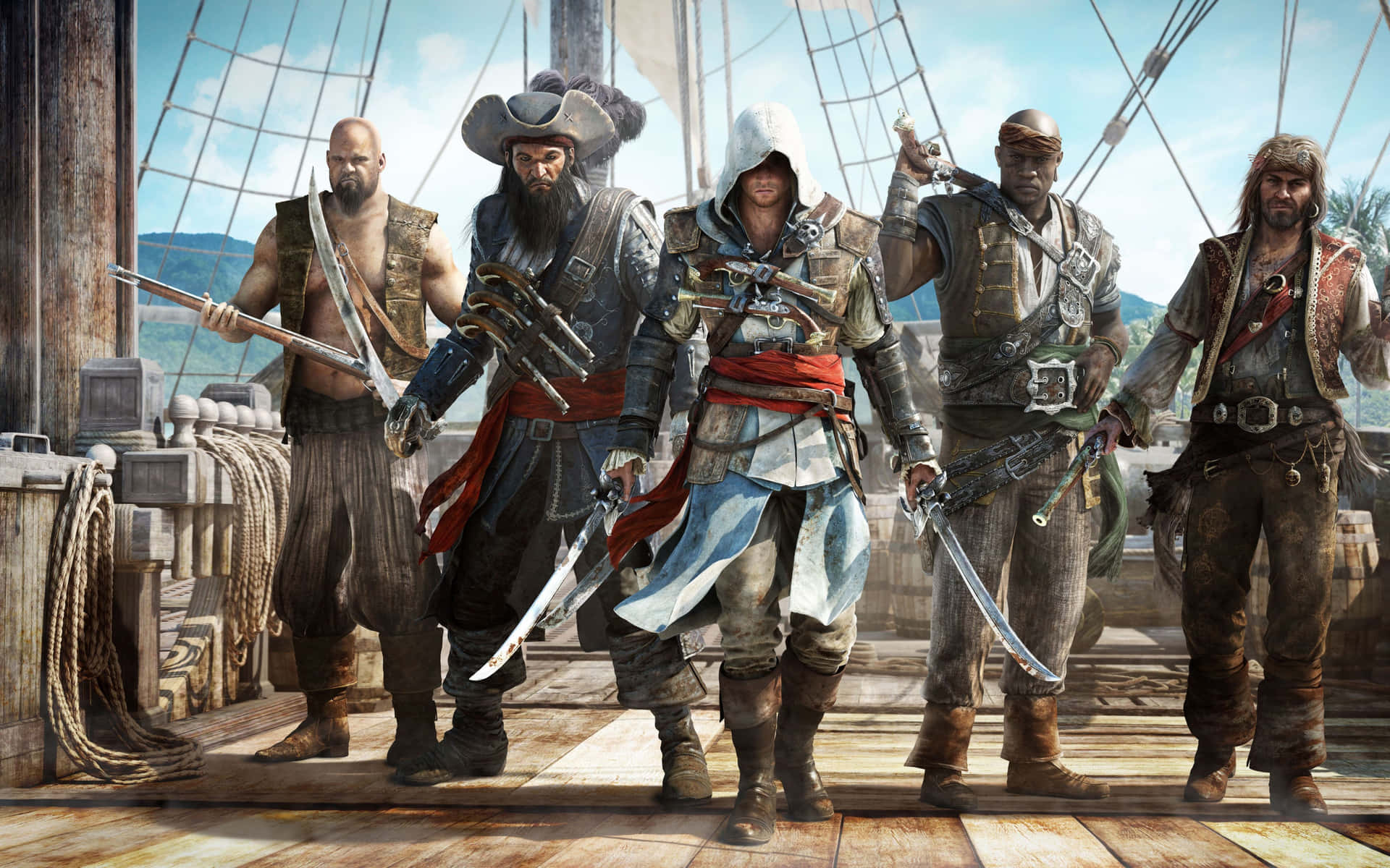 Assassin's Creed III - Skærmbillede tapet Wallpaper