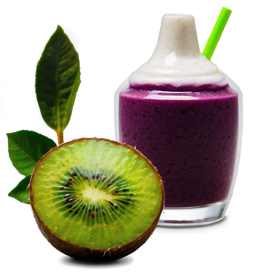 Acai Detox Smoothie Png Fjm PNG