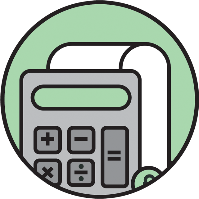 Accounting Calculator Icon PNG