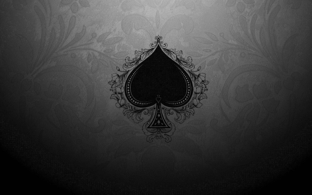 Ace of spades black ace black and white card cards HD phone wallpaper   Peakpx