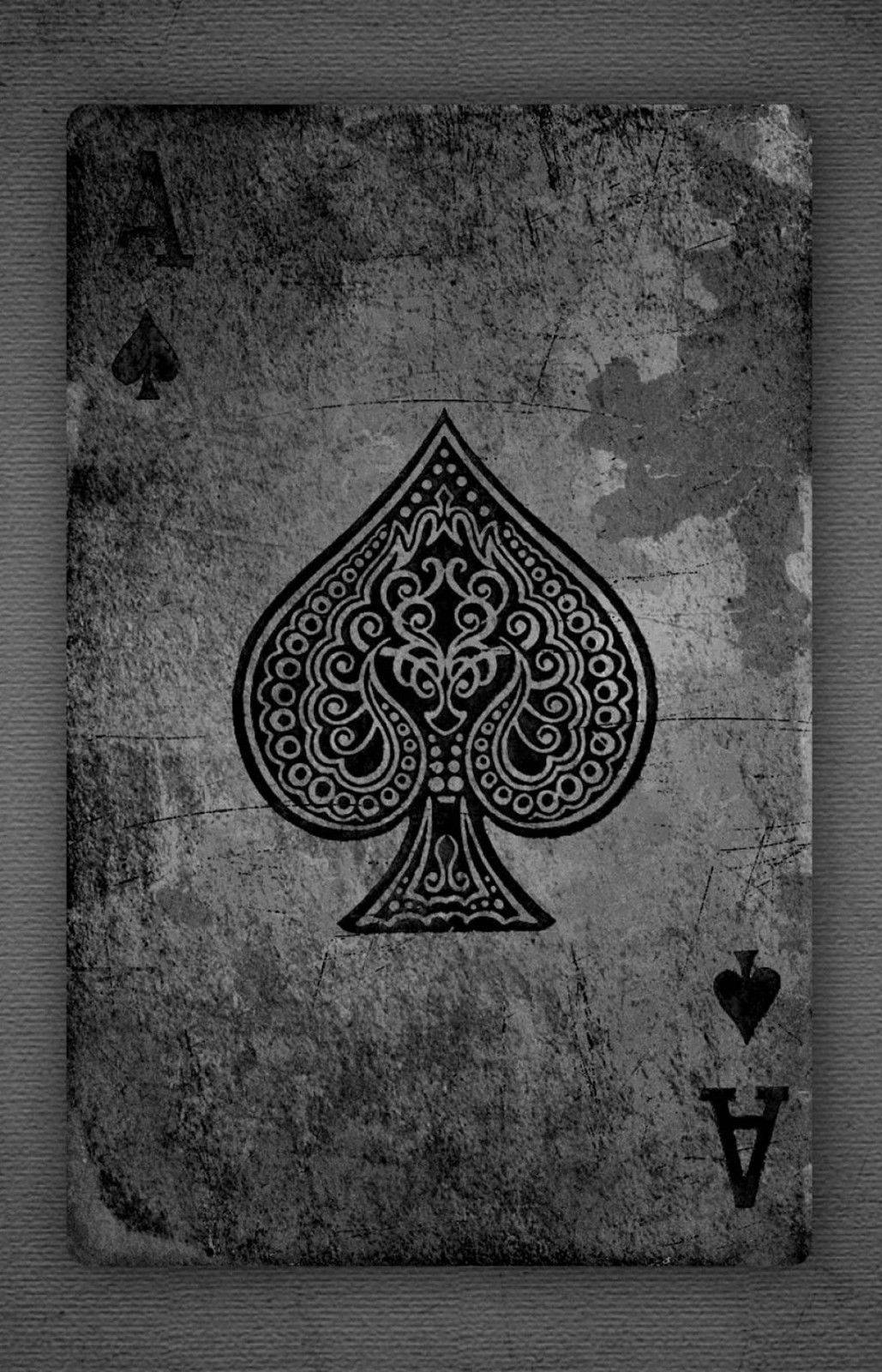 Exert Your Power and Intuition with Ace Card Wallpaper