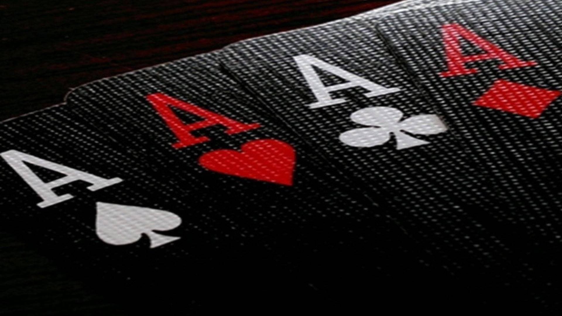 Ace Up Your Game - Experience the Thrill of Playing Ace Card Wallpaper