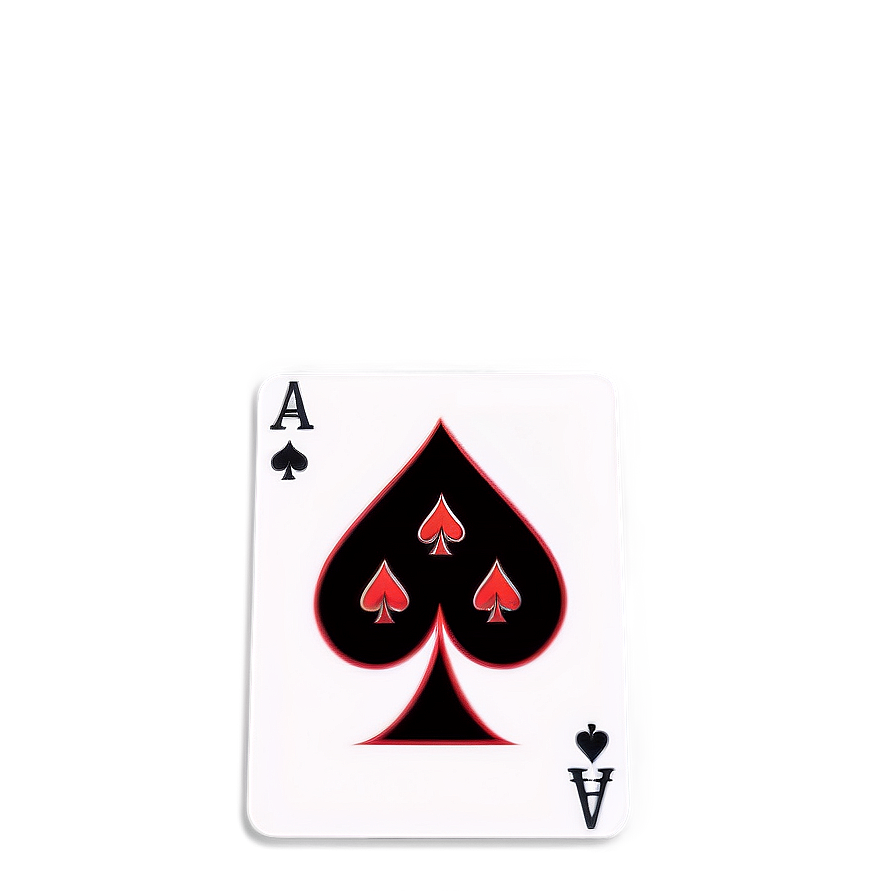 Download Ace Of Spades Playing Card Png Tmr | Wallpapers.com