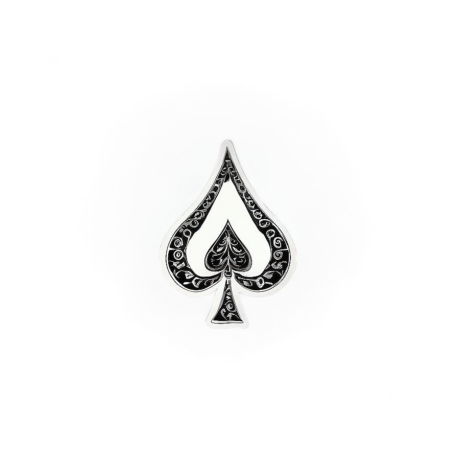 Download Ace Of Spades Tattoo Style Png Qqq17 | Wallpapers.com