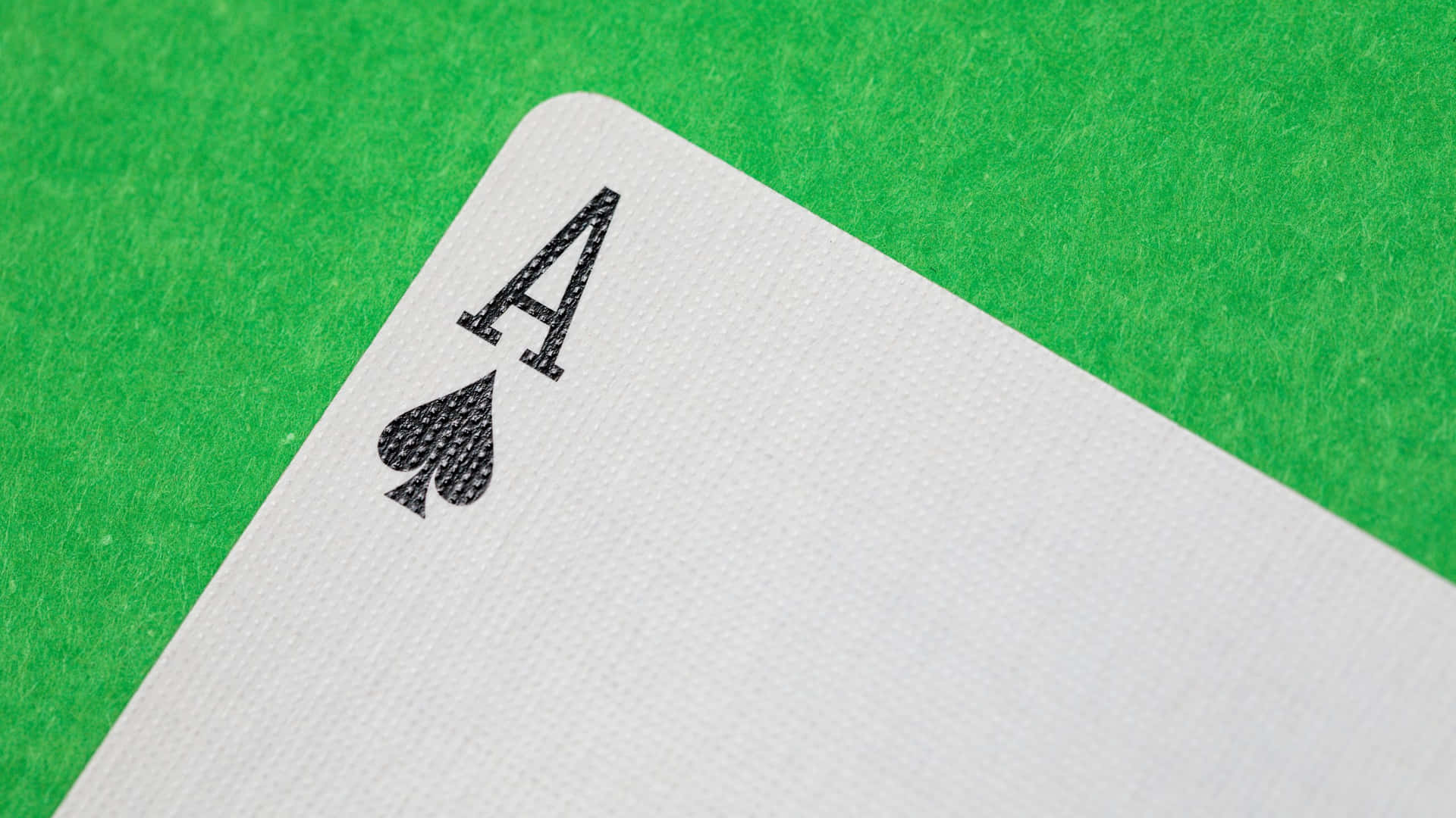 Aceof Spades Card Corner Wallpaper