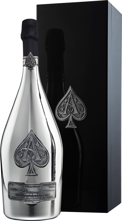 Aceof Spades Champagne Bottleand Box PNG