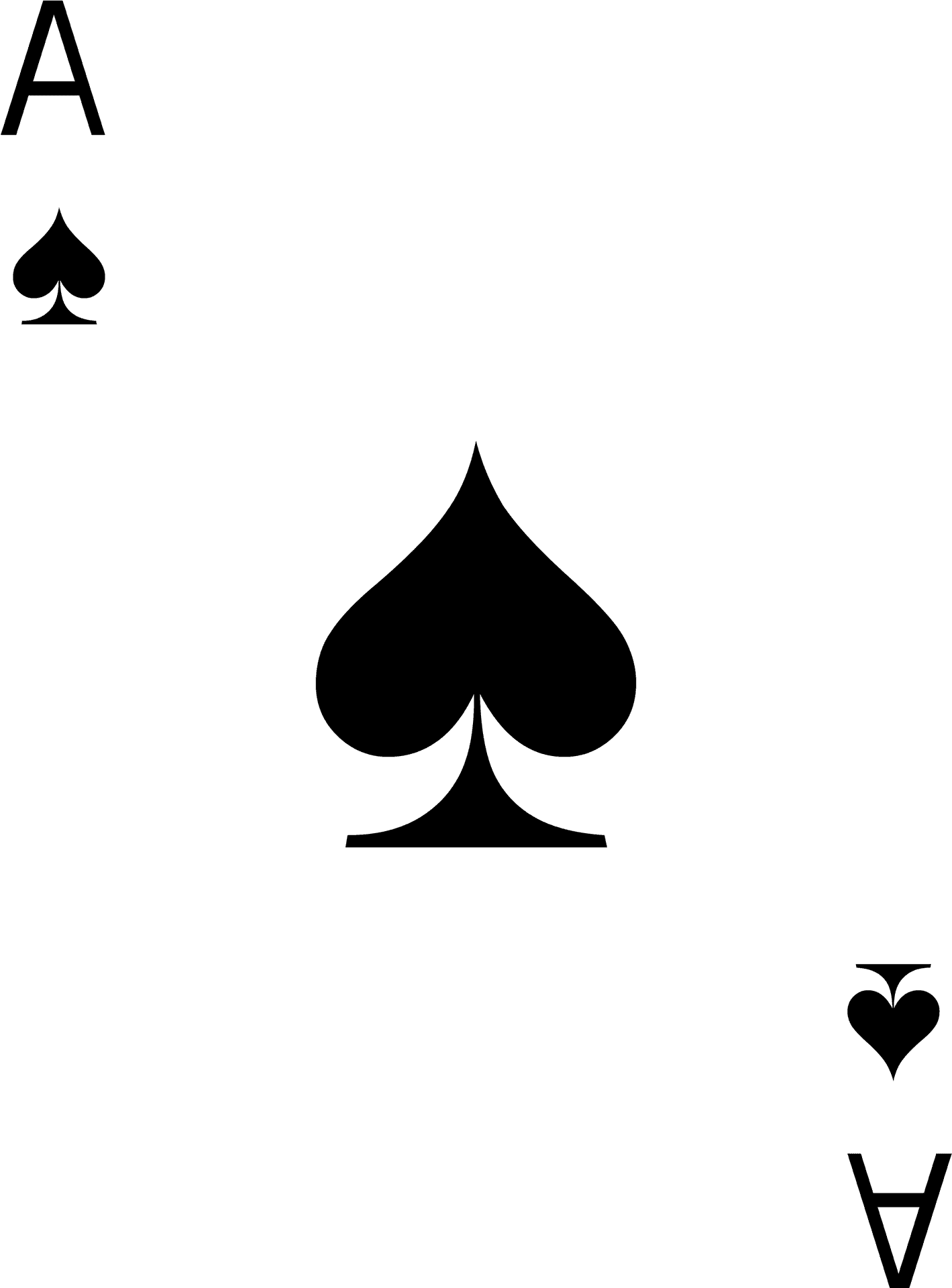 Aceof Spades Icon PNG