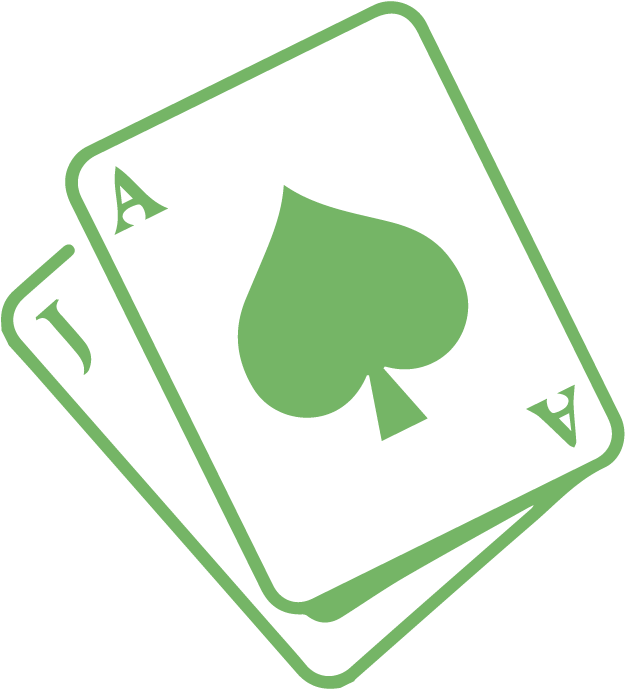 Aceof Spades Neon Glow PNG