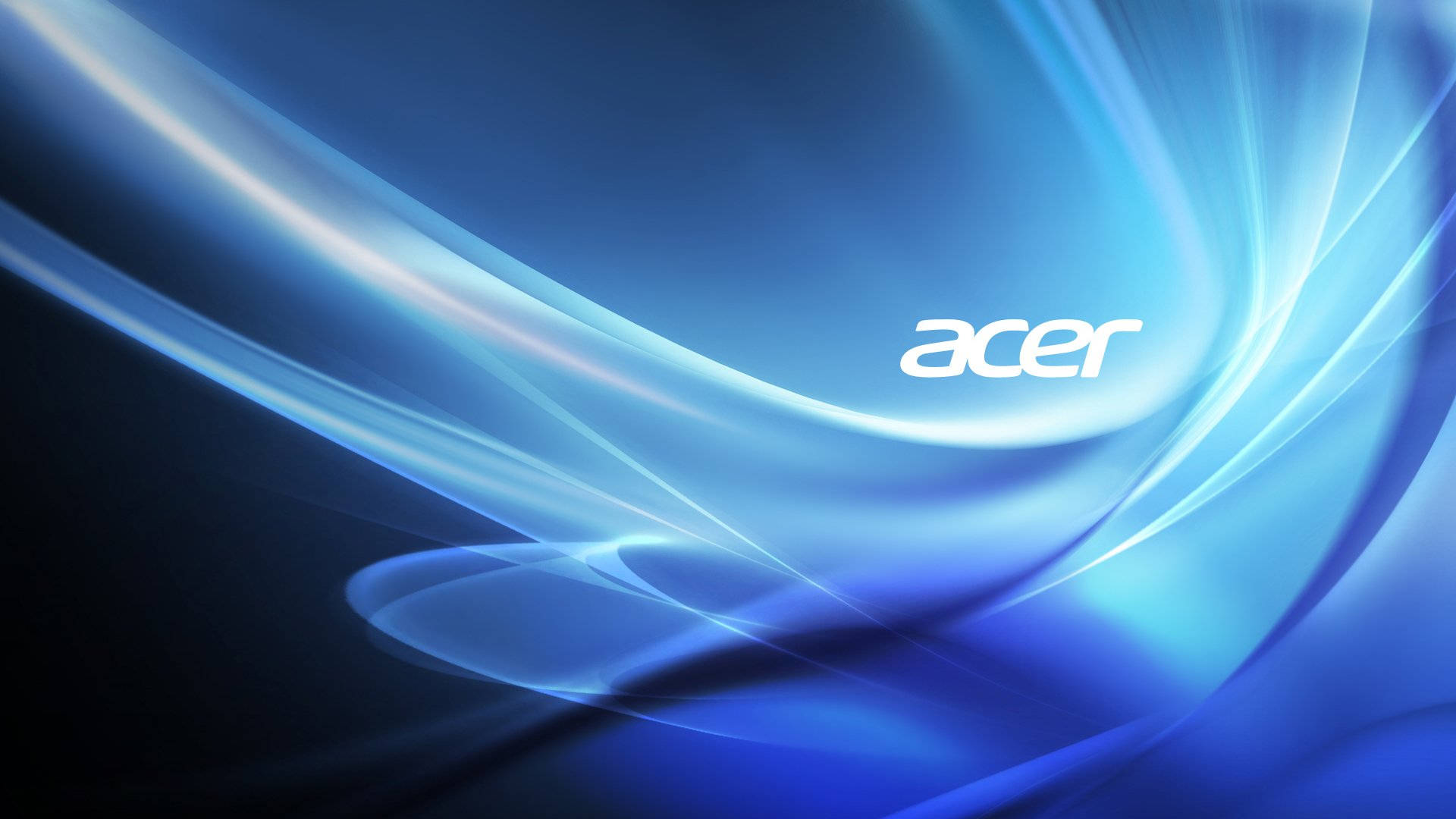 Acer Blue Aesthetic Themed Logo Picture