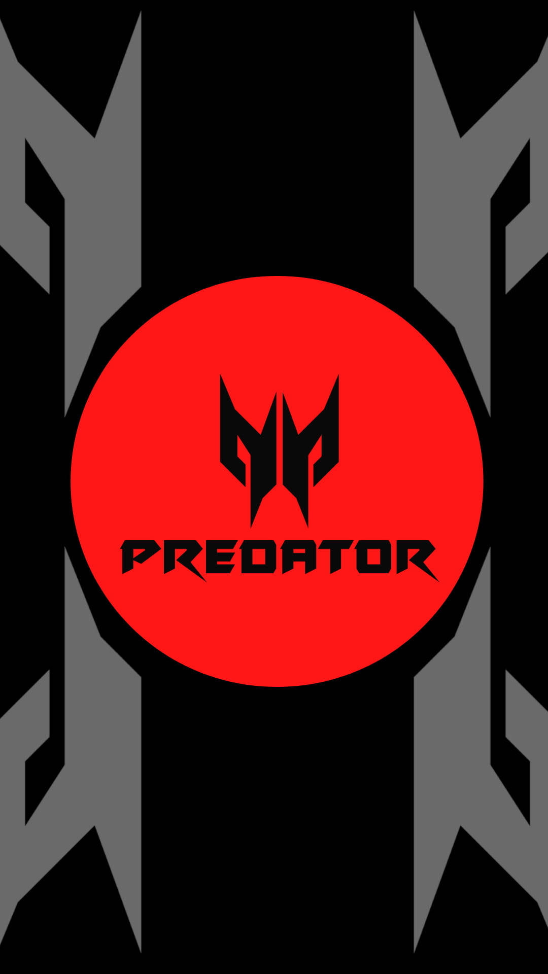 Acer Predator Black And Red Gaming Wallpaper