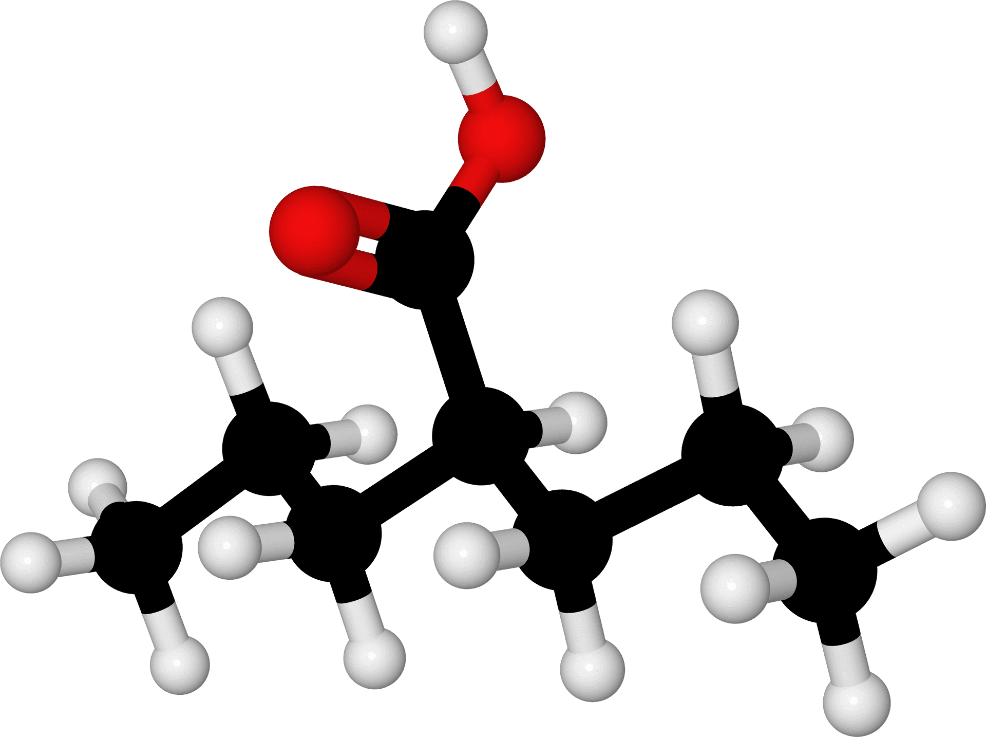 Acetic Acid Molecular Structure PNG