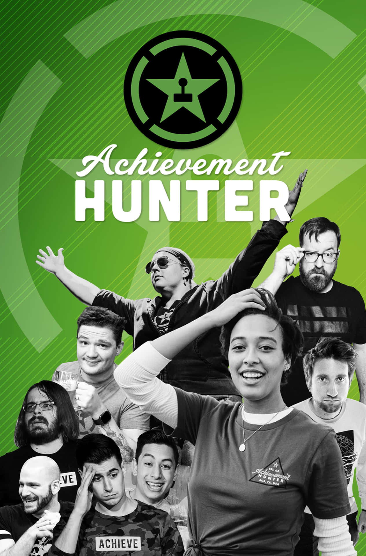 Åbn nye niveauer af sjov med Achievement Hunter Wallpaper. Wallpaper