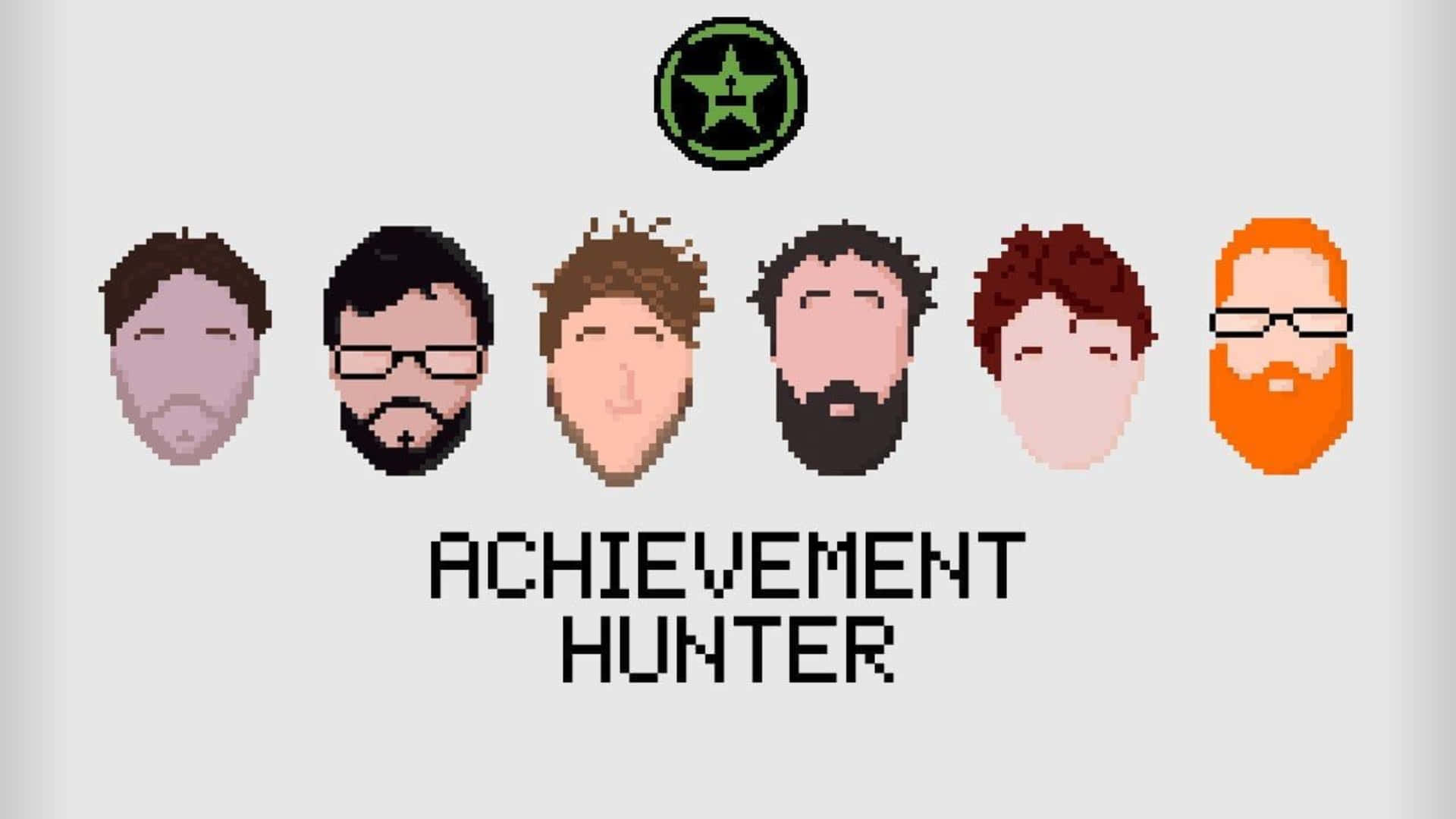 Achievement Hunter - Pixel Art Wallpaper