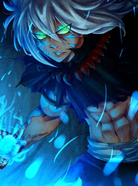 Acnologia, the fearsome dragon of the Fairy Tail Universe Wallpaper