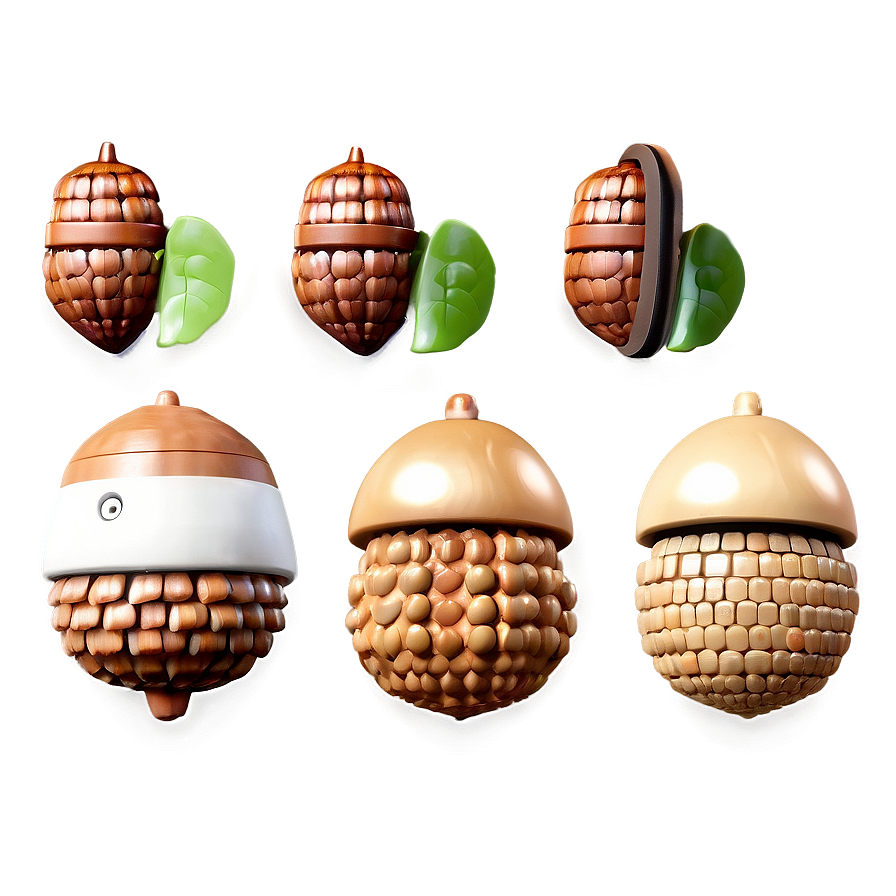 Acorn Collection Set Png Idk PNG