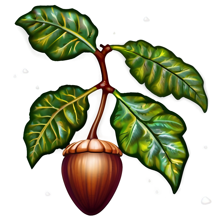 Acorn In Nature Scene Png 23 PNG