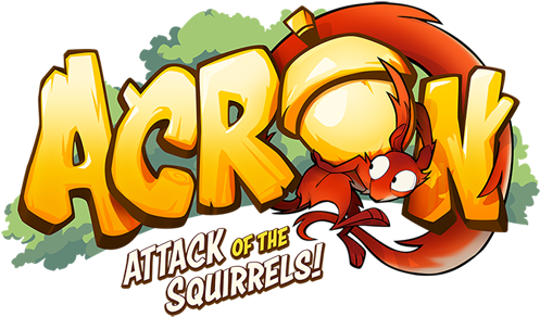Acorn_ Attack_of_the_ Squirrels_ Game_ Logo PNG