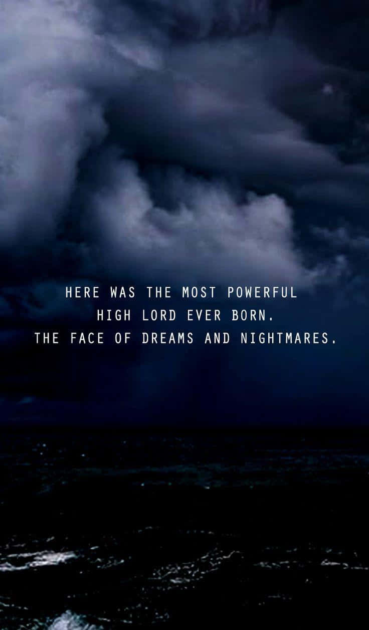 Acotar Most Powerful High Lord Quote Wallpaper