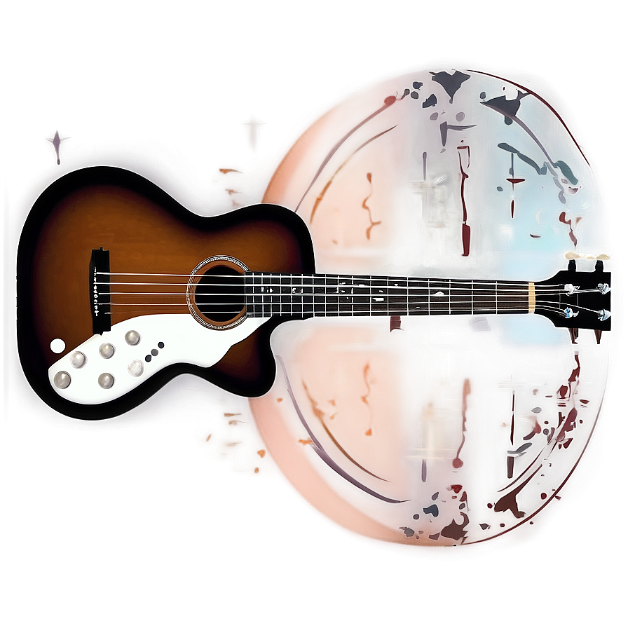 Acoustic Bass Guitar Png 26 PNG