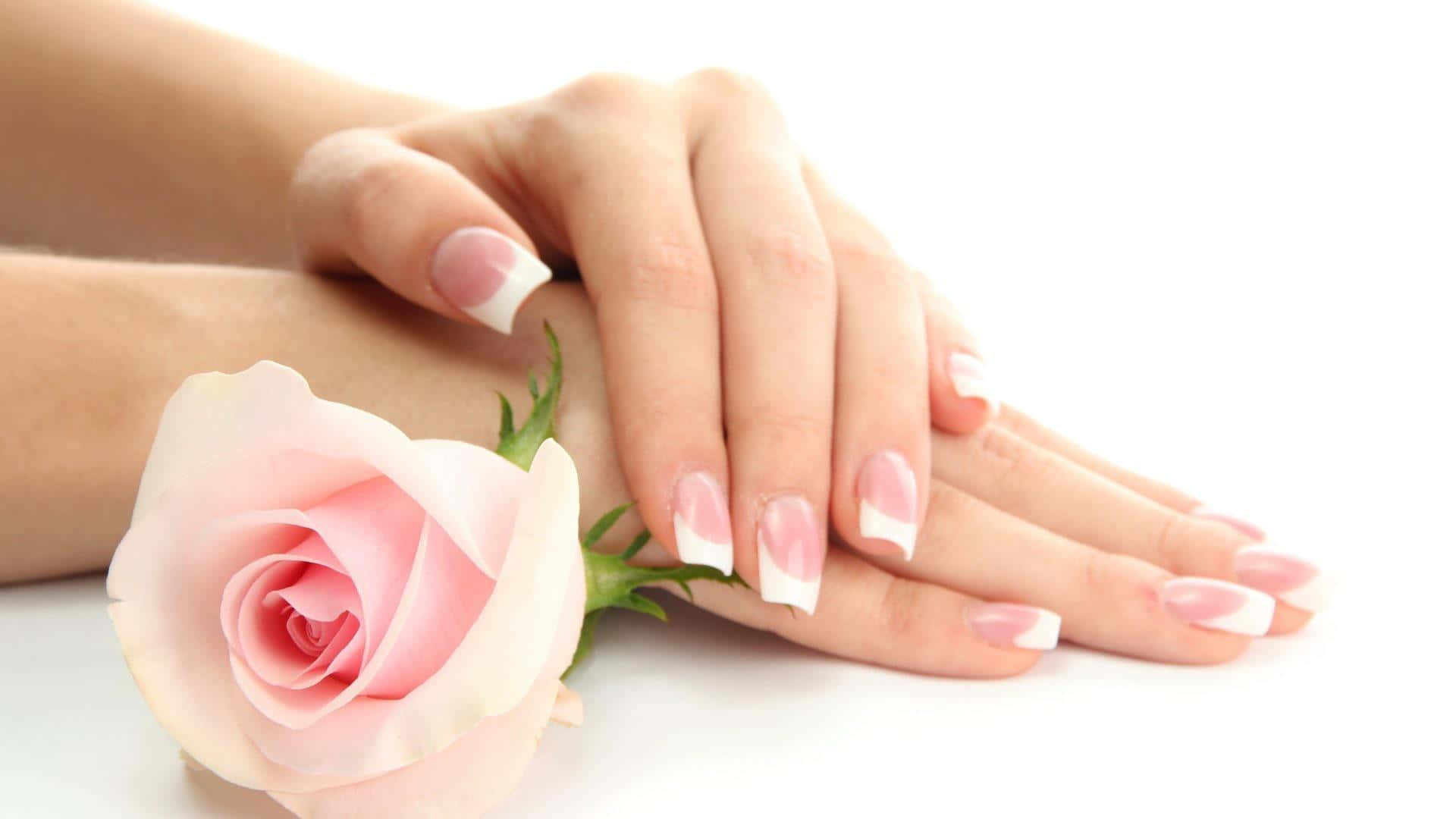 Give Your Hands New Life with Acrylic Nails Wallpaper