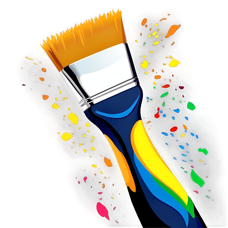 Acrylic Paint Brush Png Cky60 PNG