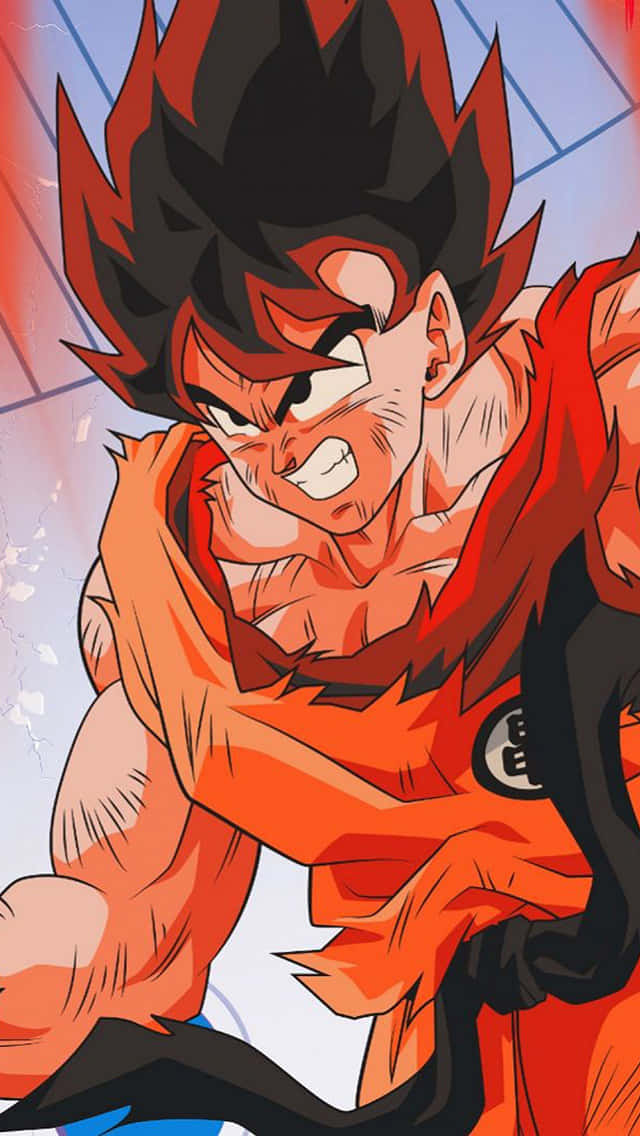 Handling Anime Dragon Ball Z Son Goku Tapet Wallpaper