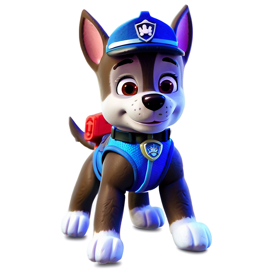 Download Action Figure Chase Paw Patrol Png Jsc 