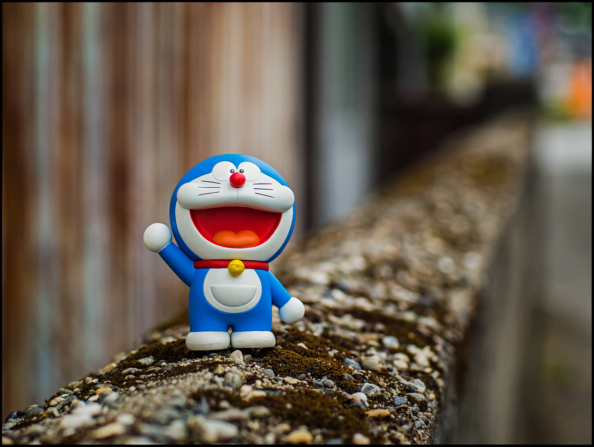 Action Figure Of Doraemon 4k Background