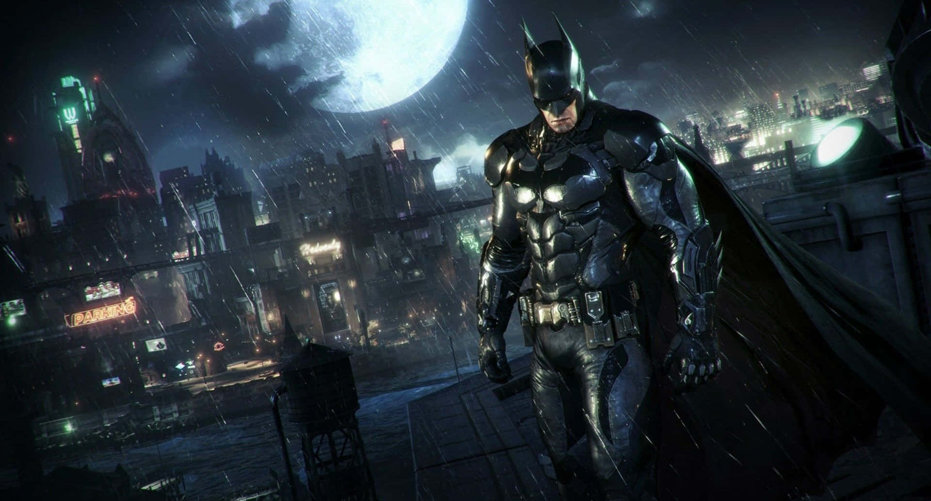 Action Batman Gotham Wallpaper