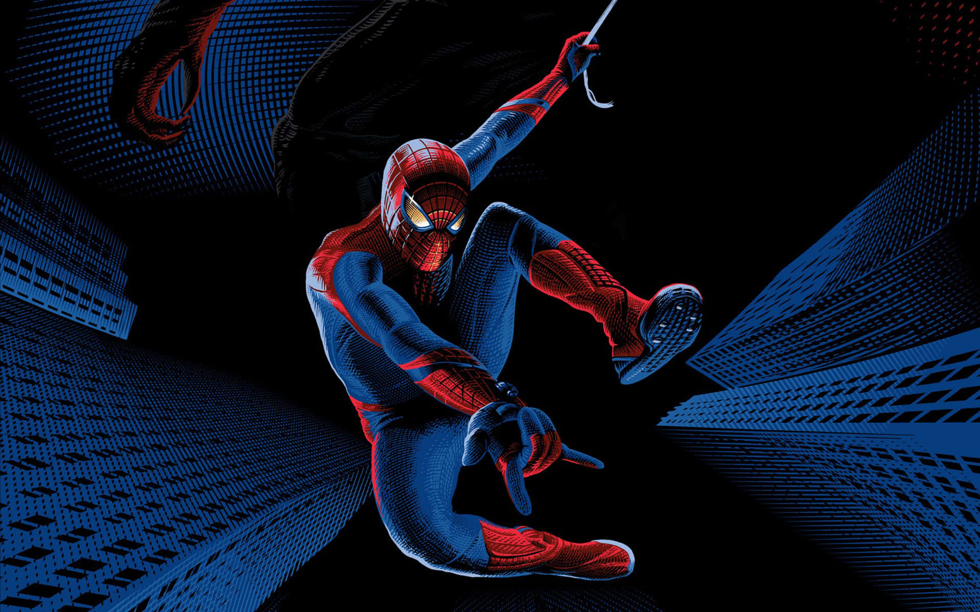 Action-packed Adventure With The Amazing Spider-man Wallpaper
